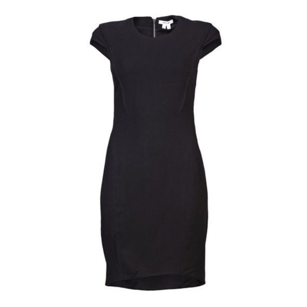Helmut Lang Pix Form Suiting Dress Black Size 6
